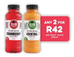 Fresh Stop Sir fruit juice offer