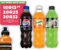 Fresh Stop Pepsi (including 7 up & pepsi cola) offer