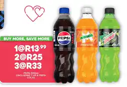 Fresh Stop Pepsi (including 7 up & pepsi cola) offer