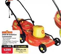 Makro WOLF Garden 2400 W Ambition Lawnmower offer