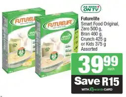 Spar Futurelife Smart Food Original, Zero, Bran, Crunch or Kids Assorted offer