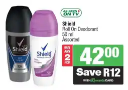 Spar Shield Roll On Deodorant Assorted offer