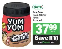 Spar Yum Yum Peanut Butter Assorted offer