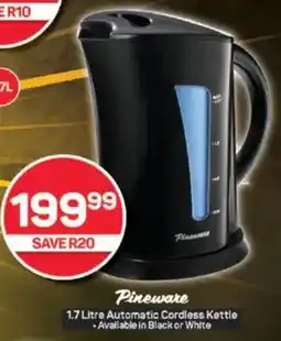 Pick n Pay Pineware Automatic Cordless Kettle offer