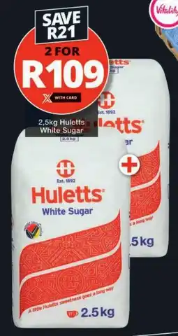 Checkers Huletts White Sugar offer