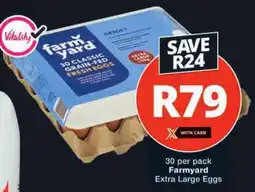 Checkers Farmyard Extra Large Eggs offer