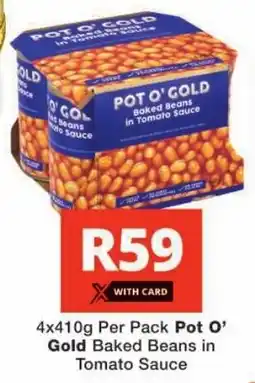 Checkers Pot O' Gold Baked Beans in Tomato Sauce offer