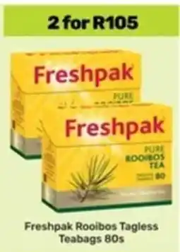 Game Freshpak Rooibos Tagless Teabags offer