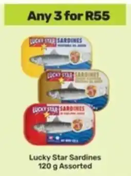 Game Lucky Star Sardines Assorted offer