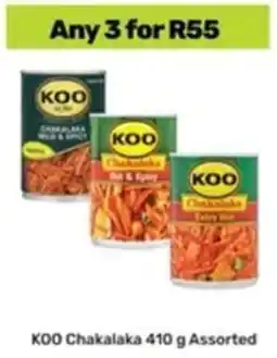 Game KOO Chakalaka Assorted offer