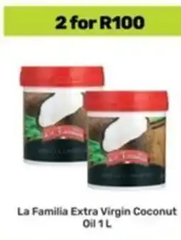 Game La Familia Extra Virgin Coconut Oil offer