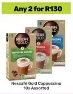 Game Nescafe Gold Cappuccino Assorted offer