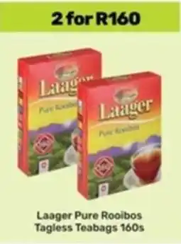 Game Laager Pure Rooibos Tagless Teabags offer