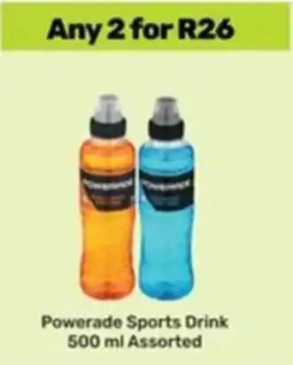 Game Powerade Sports Drink Assorted offer