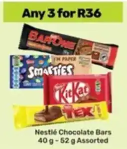 Game Nestlé Chocolate Bars Assorted offer