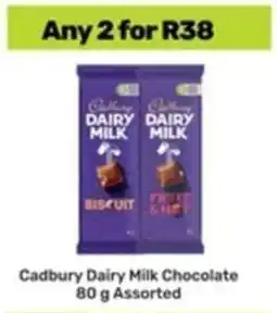 Game Cadbury Dairy Milk Chocolate Assorted offer