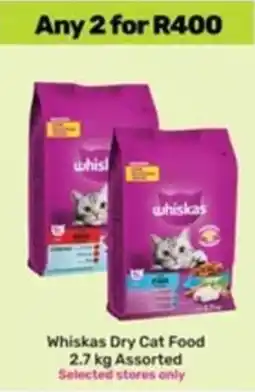 Game Whiskas Dry Cat Food Assorted offer