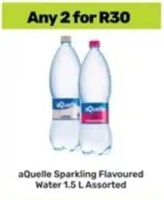 Game aQuelle Sparkling Flavoured Water Assorted offer