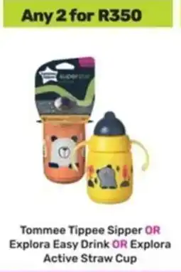 Game Tommee Tippee Sipper OR Explora Easy Drink OR Explora Active Straw Cup offer