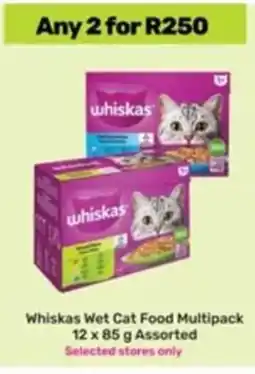 Game Whiskas Wet Cat Food Multipack Assorted offer