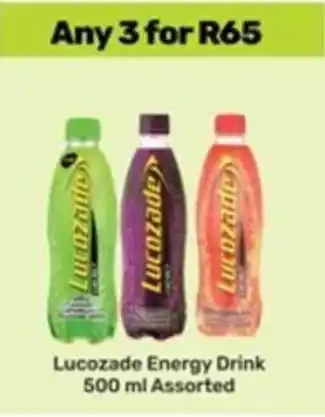 Game Lucozade Energy Drink Assorted offer