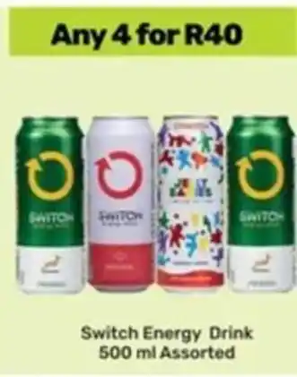 Game Switch Energy Drink Assorted offer