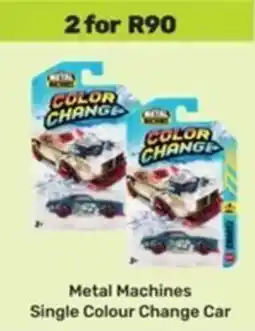 Game Metal Machines Single Colour Change Car offer