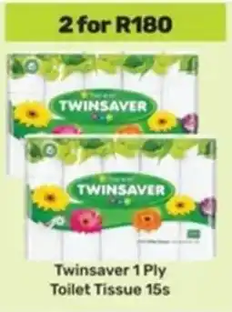 Game Twinsaver 1 Ply Toilet Tissue offer