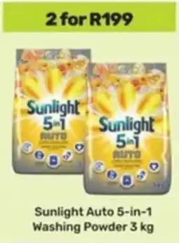 Game Sunlight Auto 5-in-1 Washing Powder offer