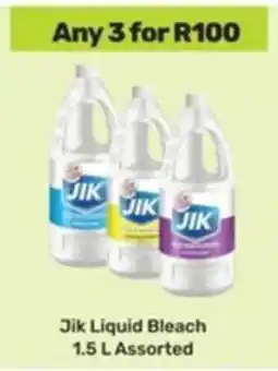 Game Jik Liquid Bleach Assorted offer