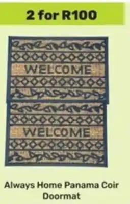 Game Always Home Panama Coir Doormat offer