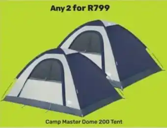 Game Camp Master Dome 200 Tent offer