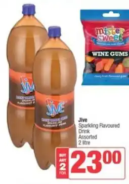 SuperSpar Jive Sparkling Flavoured Drink Assorted offer