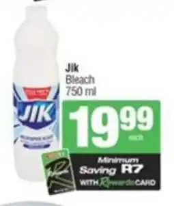 SuperSpar Jik Bleach offer