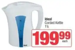 SuperSpar Ideal Corded Kettle offer