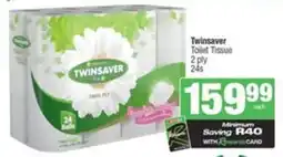 SuperSpar Twinsaver Toilet Tissue 2 ply offer