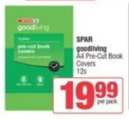 SuperSpar SPAR goodliving A4 Pre-Cut Book Covers offer