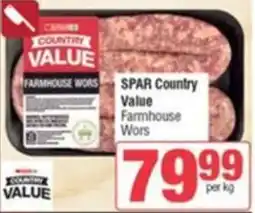 SuperSpar SPAR Country Value Farmhouse Wors offer