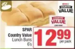 SuperSpar SPAR Country Value Lunch Buns offer