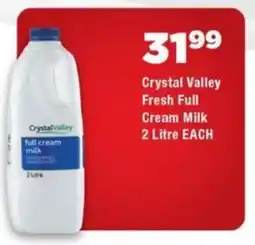 OK Express Crystal Valley Fresh Full Cream Milk offer