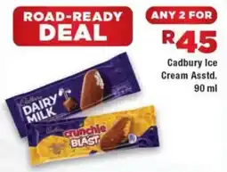 OK Express Cadbury Ice Cream Asstd. offer