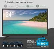Cash Crusaders Dixon 24 Inch/61cm HD Ready DLED TV CZ1824 offer