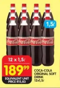 Shoprite Coca-cola original soft drink offer