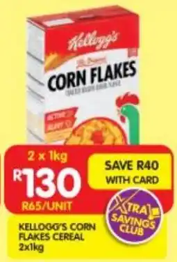 Shoprite Kellogg's corn flakes cereal offer