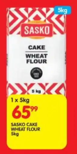 Shoprite Sasko cake wheat flour offer