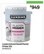 Leroy Merlin Luxens 20L Solvent Based Plaster Primer 81490223 offer