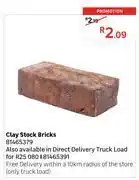 Leroy Merlin Clay Stock Bricks 81465379 offer