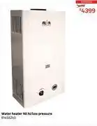 Leroy Merlin Alva 16L Hi/Low Pressure Water Heater 81458240 offer