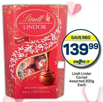 Pick n Pay Lindt Lindor Cornet Assorted offer