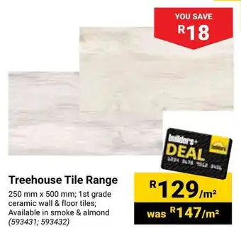 Builders Warehouse Treehouse Tile Range offer